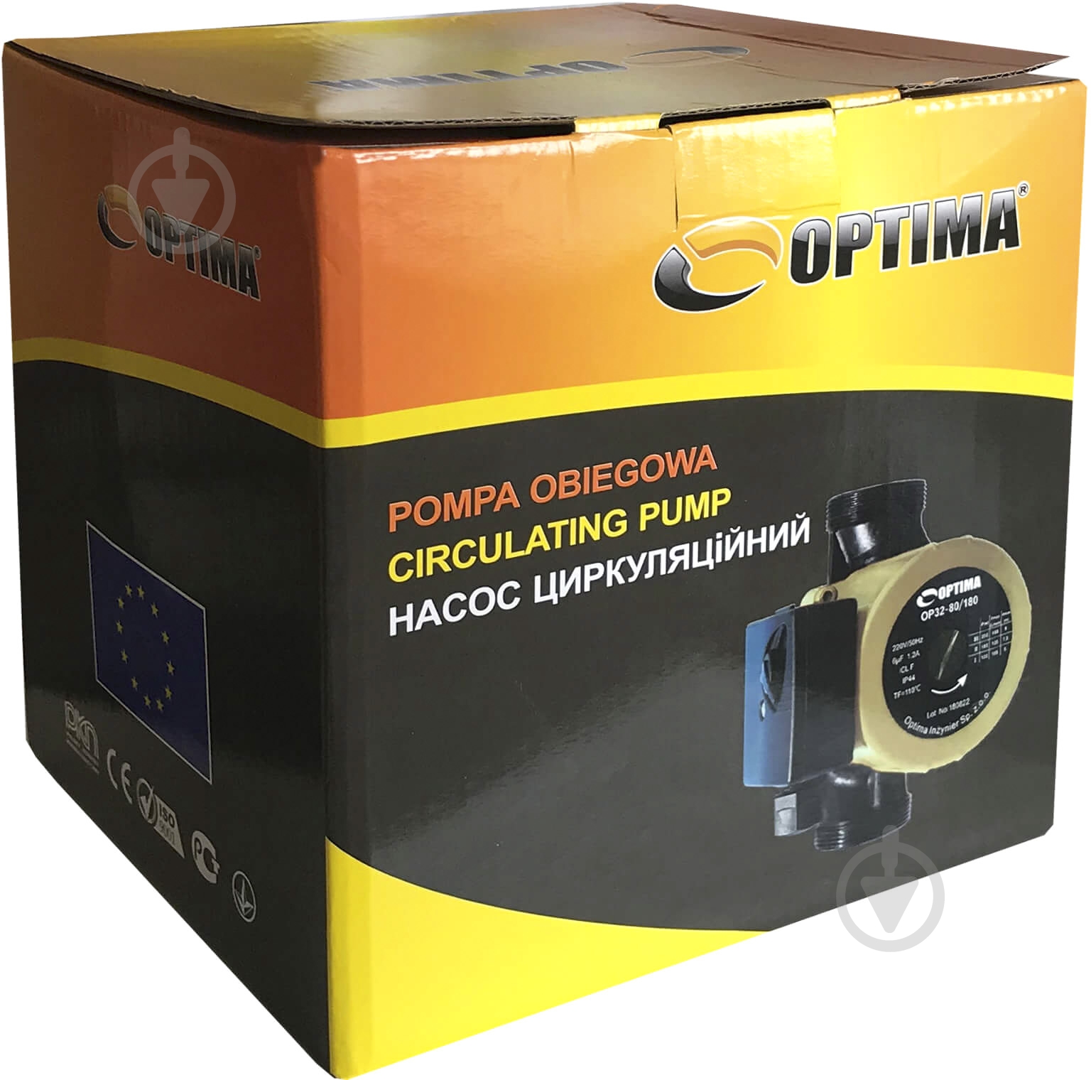 Циркуляційний насос Optima OP32-80 180 - фото 3 Циркуляційний насос Optima OP32-80 180 - фото 3