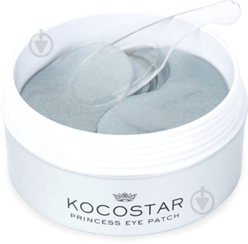 Гидрогелевые патчи Kocostar Princess Eye Patch Серебро 90 мл 60 шт./уп. - фото 2