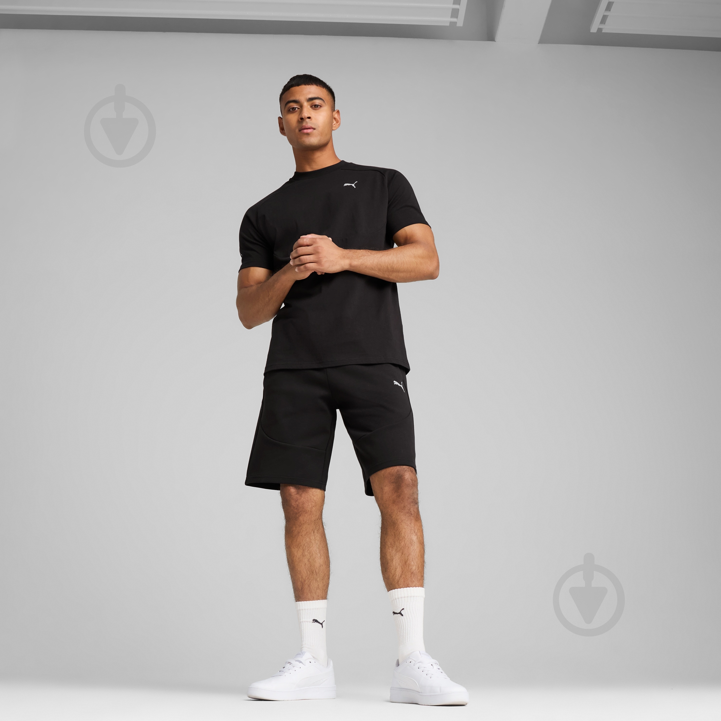 Шорты Puma PUMATECH Shorts 9" DK 68460301 р. M черный - фото 5