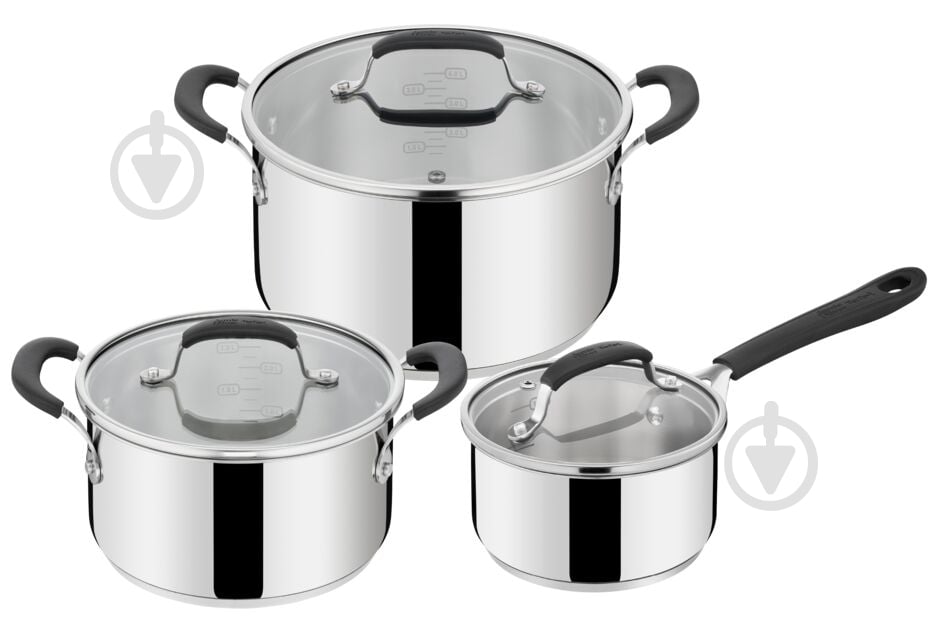 Набор посуды Tefal Jamie Oliver 6 предметов E318S634 - фото 2