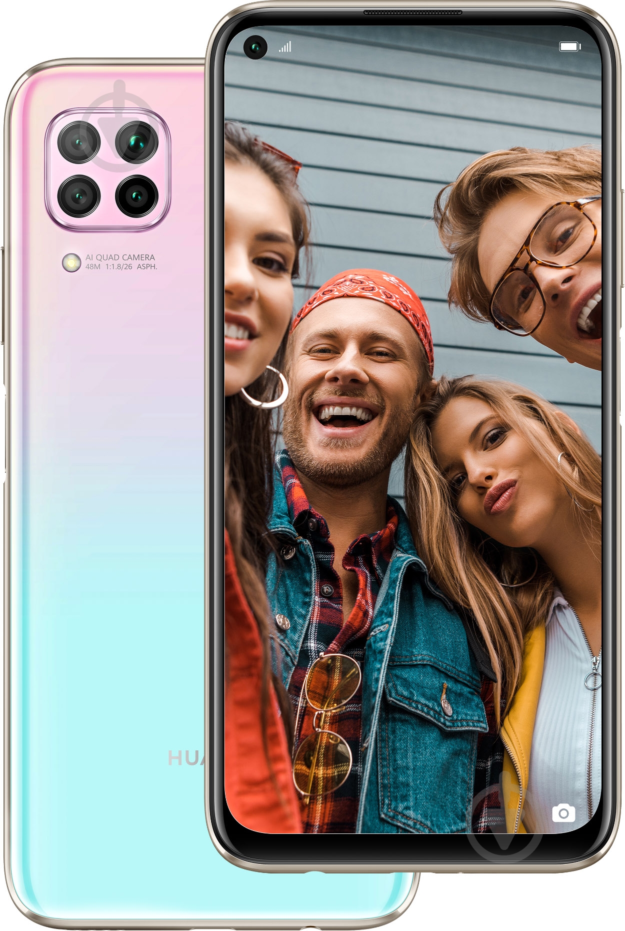 Смартфон Huawei P40 lite 6/128GB pink (51095CKA) - фото 1
