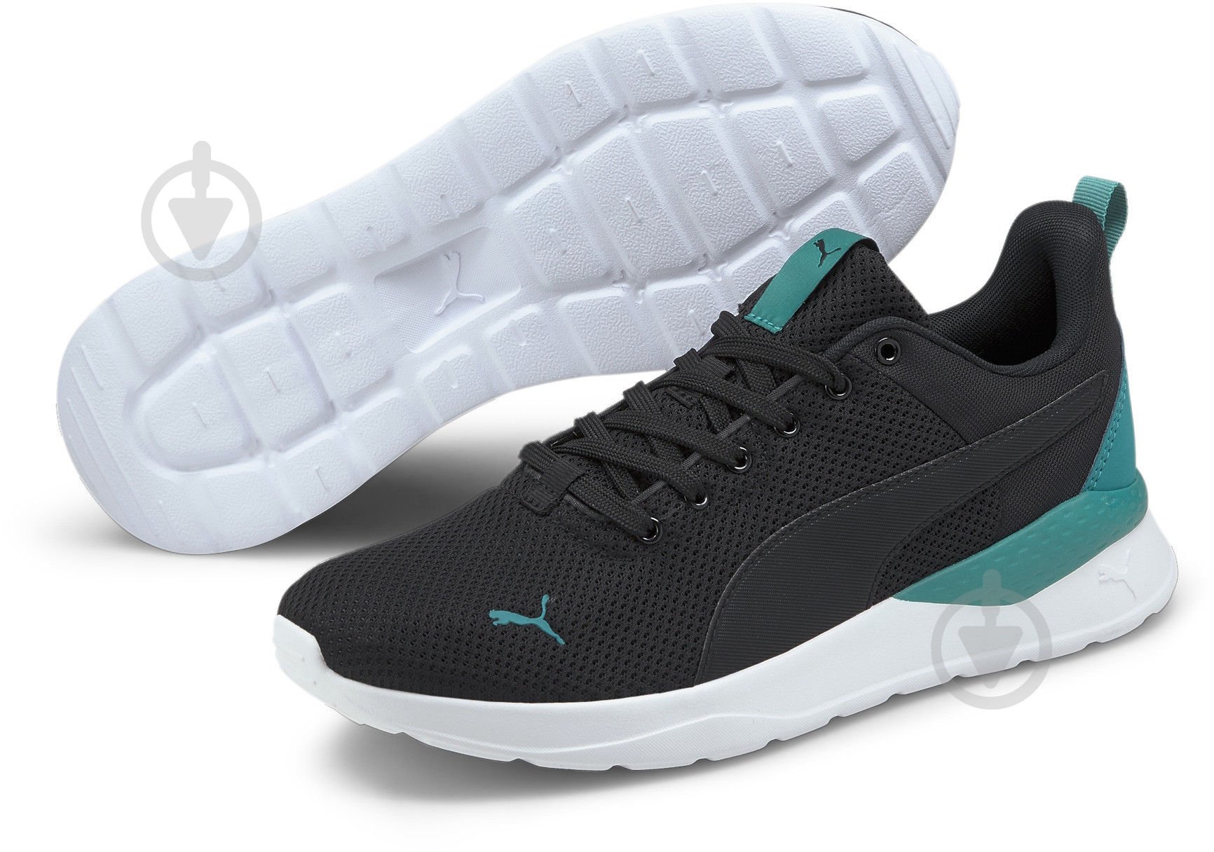 Кроссовки мужские демисезонные Puma Anzarun Lite 37112819 р.45 черные - фото 2