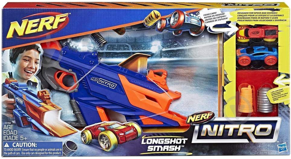 Игровой набор Nerf Nitro Longshot Smash E3824 - фото 2