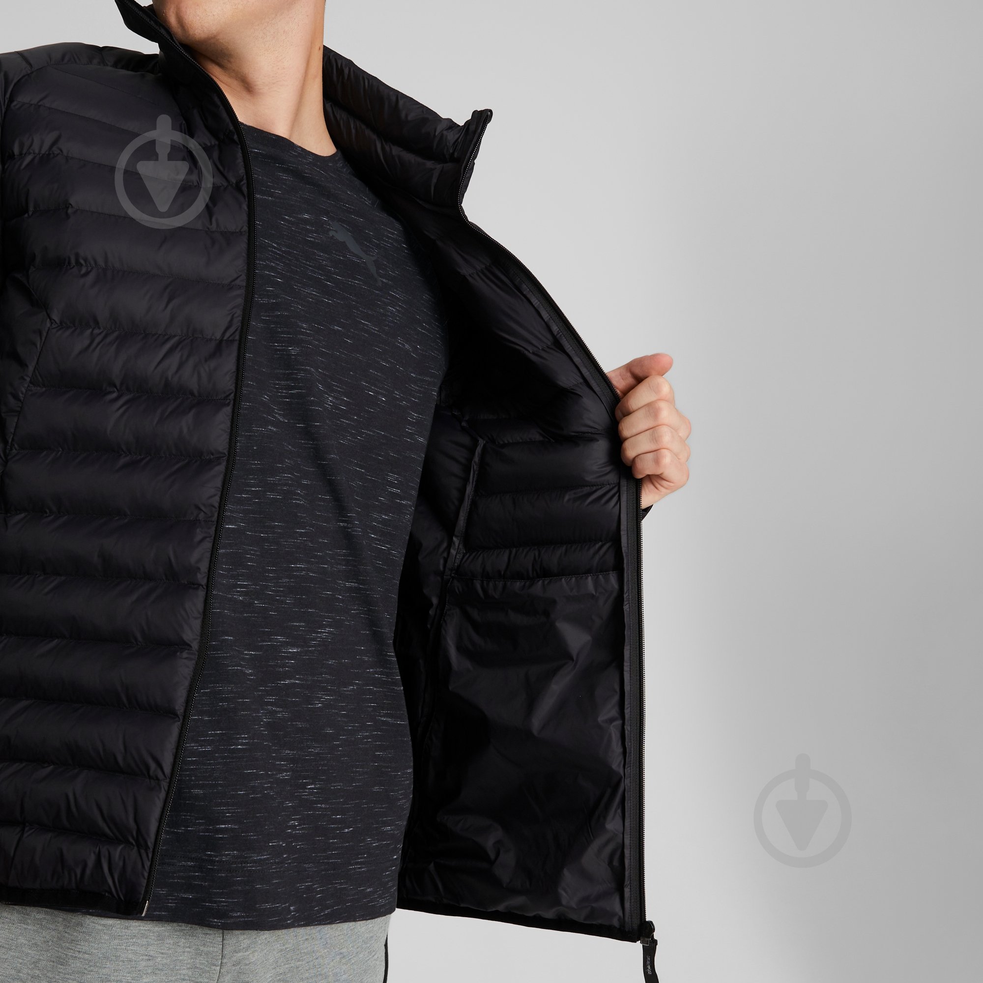 Пуховик мужской зимний Puma PACKLITE PRIMALOFT JACKET 84935601 р.M черный - фото 8