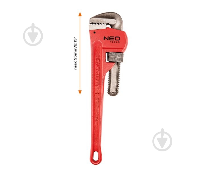 Ключ NEO tools Stillson 300 мм 02-416 - фото 2