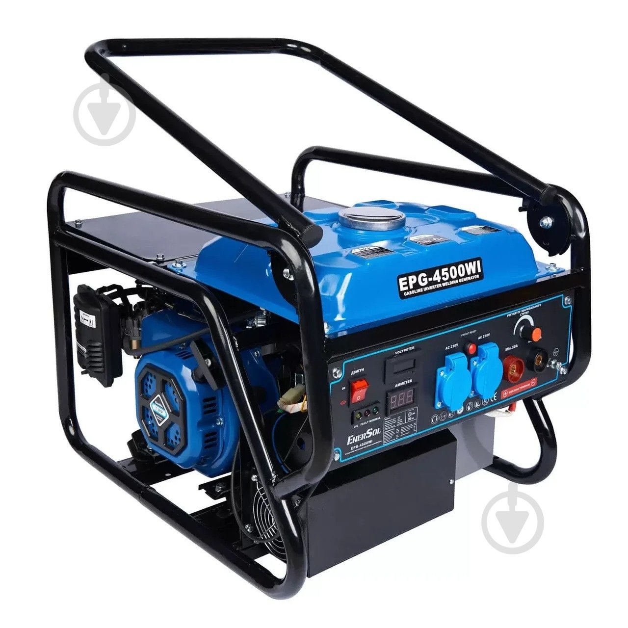 Генератор бензиновый EnerSol 4 кВт / 4,5 кВт 230 В EPG-4500WI - фото 3 Генератор бензиновый EnerSol 4 кВт / 4,5 кВт 230 В EPG-4500WI - фото 3
