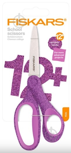 Ножницы STUD 18 см фиолетовые Fiskars 1067860 - фото 2