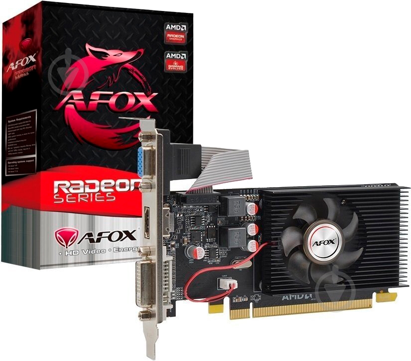 Відеокарта AFOX Radeon R5 230 2GB GDDR3 64bit (AFR5230-2048D3L4) - фото 1 Відеокарта AFOX Radeon R5 230 2GB GDDR3 64bit (AFR5230-2048D3L4) - фото 1