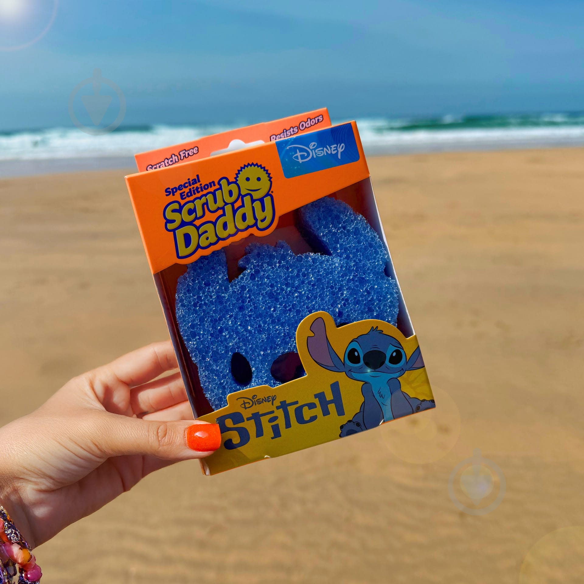 Губка для посуды Scrub Daddy Disney Stitch - фото 3 Губка для посуды Scrub Daddy Disney Stitch - фото 3