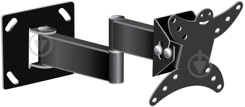 Крепление для телевизора KSL WM113T поворотные 13"-28" черный - фото 1