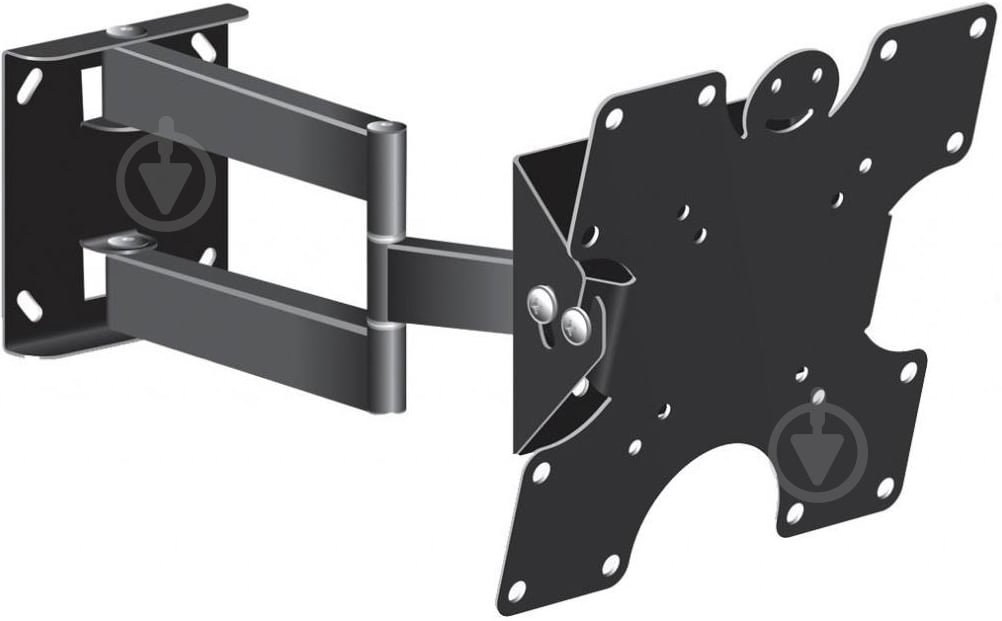Кріплення для телевізора KSL WM227Т поворотні 19"-43" чорний - фото 1