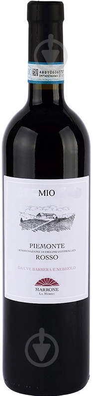 Вино Marrone Mіо Piemonte Rosso DOC красное сухое 14% 0,75 л - фото 1 Вино Marrone Mіо Piemonte Rosso DOC красное сухое 14% 0,75 л - фото 1
