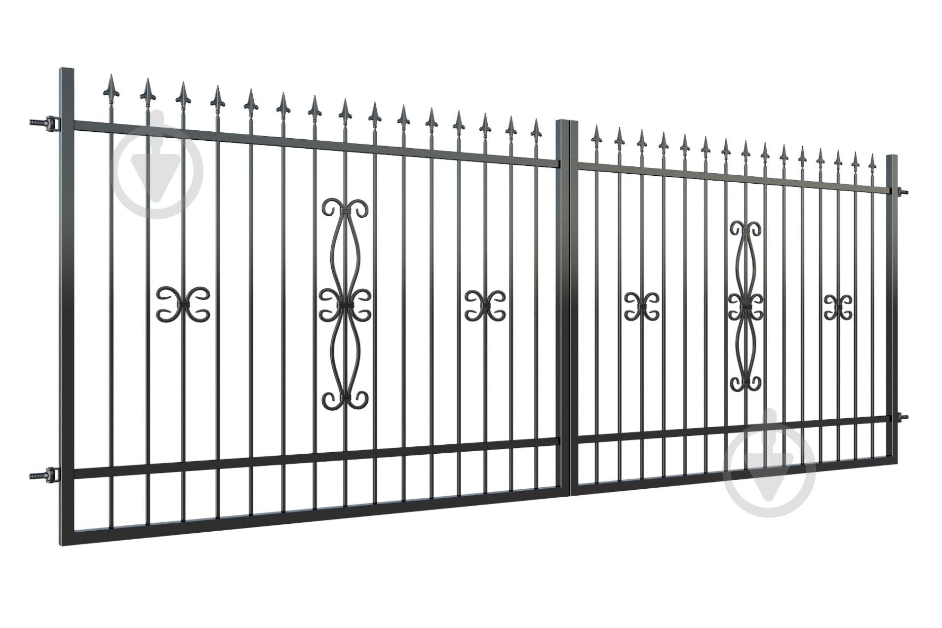 Ворота Укритарм Стандарт 4000x1500 мм - фото 1