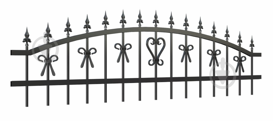 Секция ограждения Укрітарм Престиж 2000х600 мм - фото 1