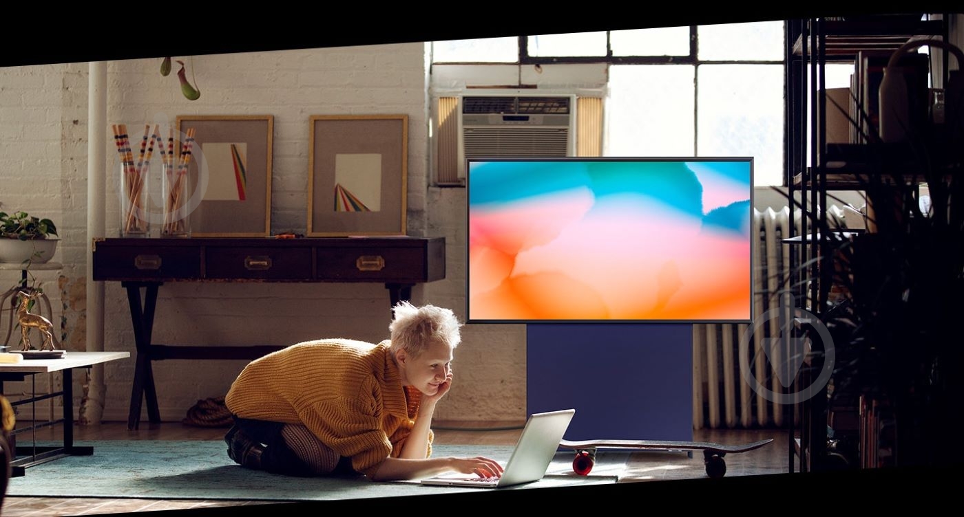 Телевізор Samsung QE43LS05TAUXUA - фото 11