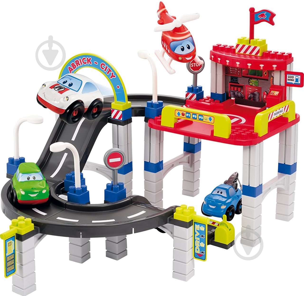 Конструктор Ecoiffier Город 003048 - фото 2 Конструктор Ecoiffier Город 003048 - фото 2