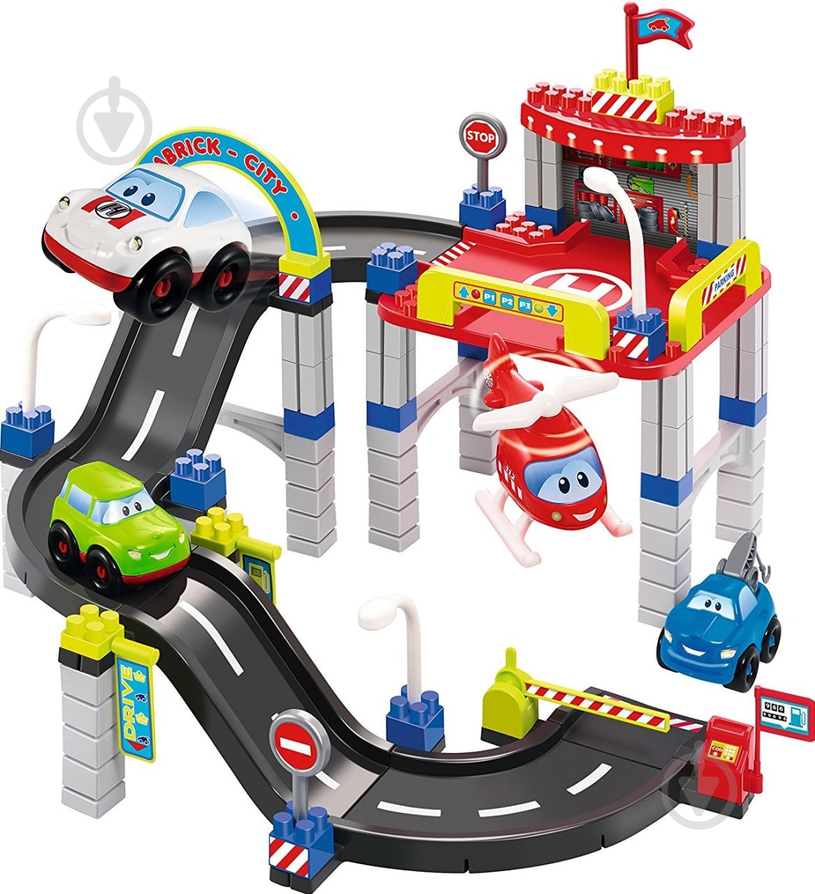 Конструктор Ecoiffier Город 003048 - фото 1 Конструктор Ecoiffier Город 003048 - фото 1