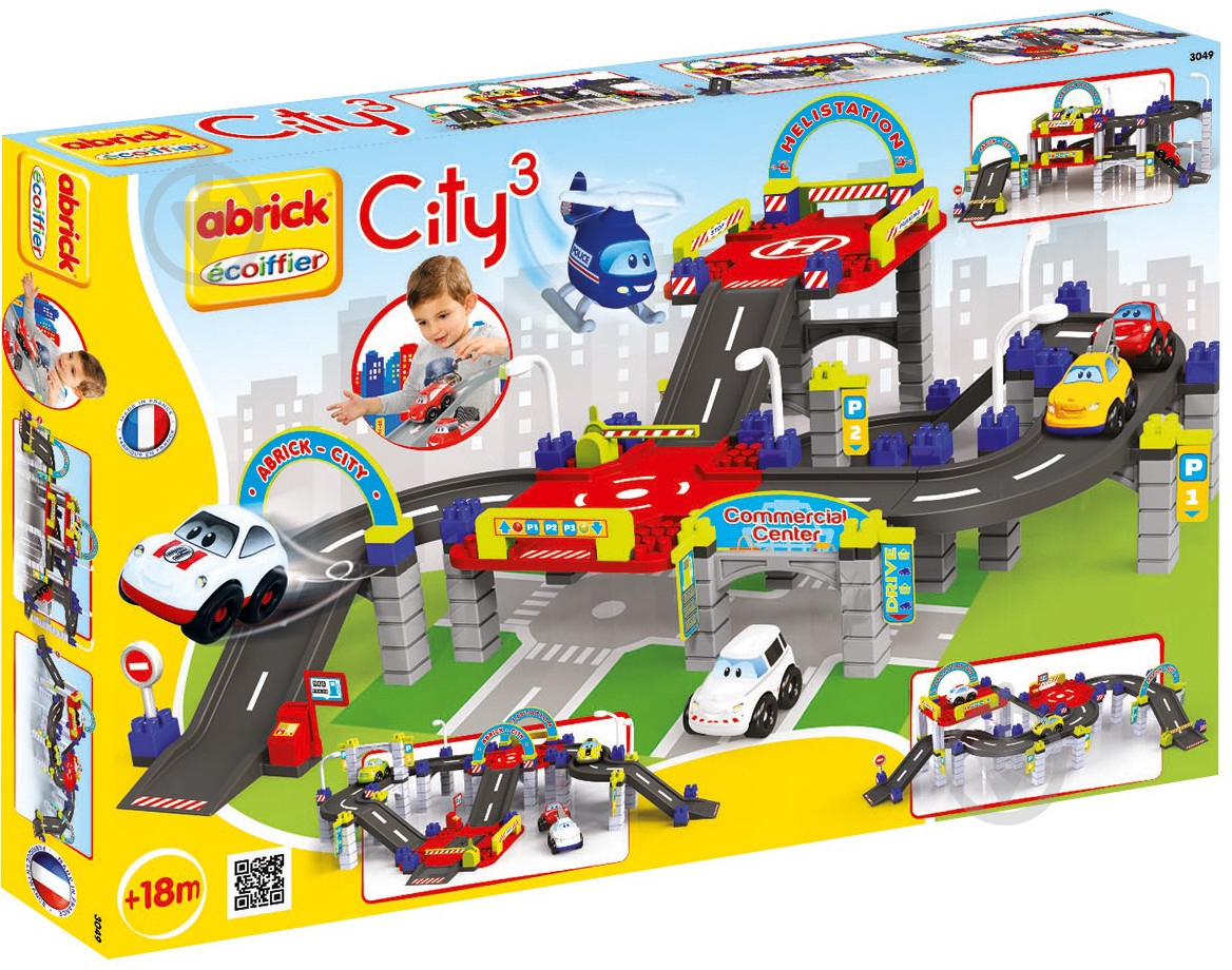 Конструктор Ecoiffier Город 003049 - фото 3 Конструктор Ecoiffier Город 003049 - фото 3