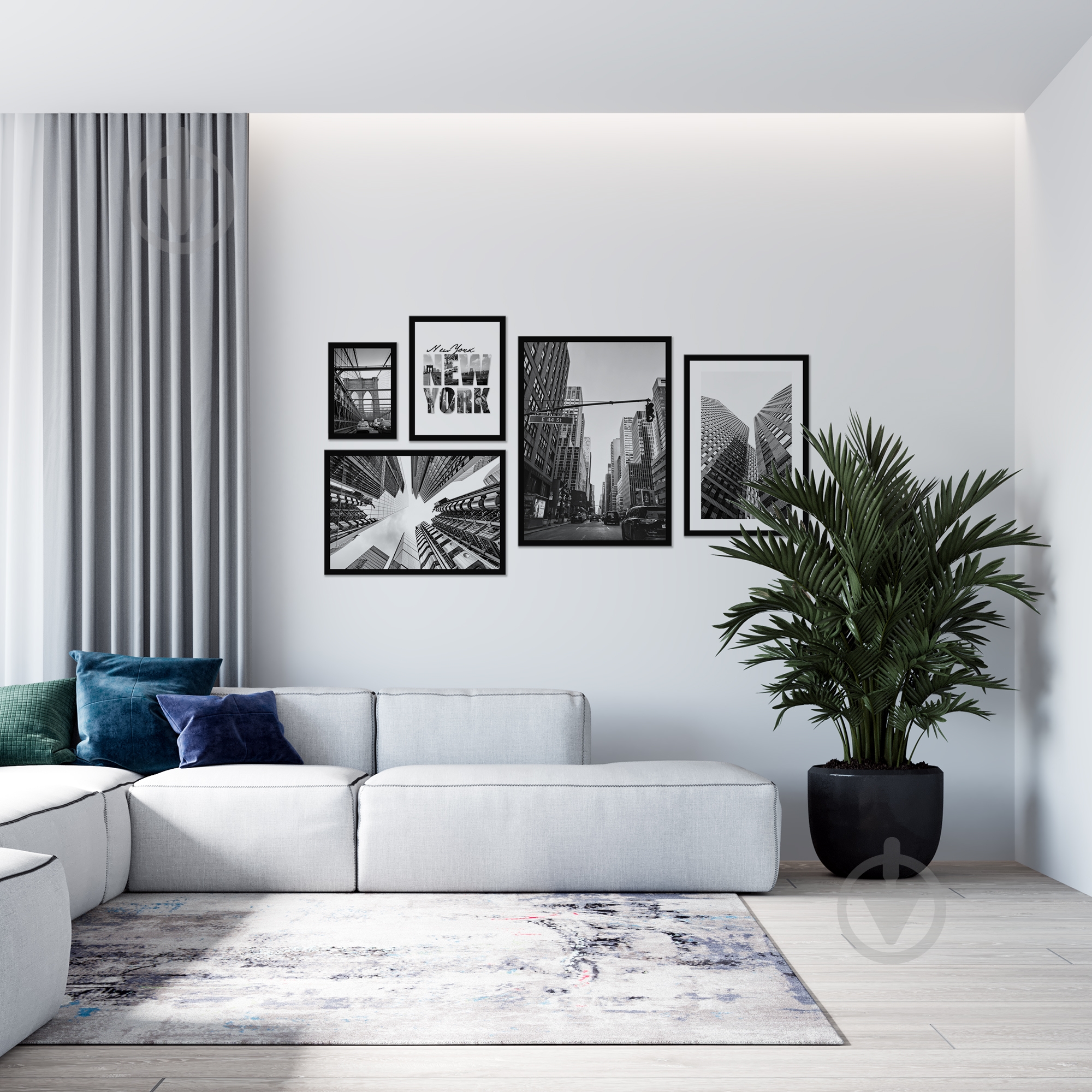 Постер Улицы 5 шт. 5-508222M WS Holst - фото 3