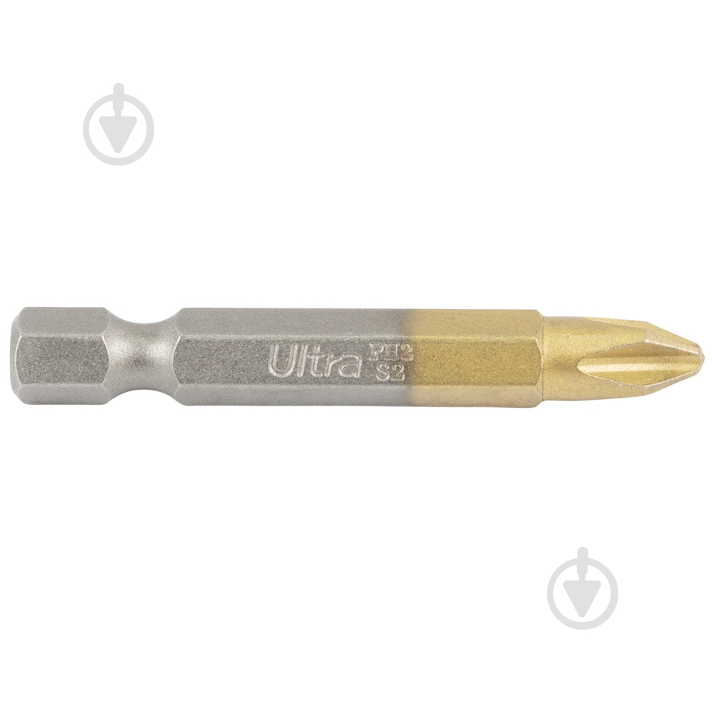 Набір біт Ultra PH2×50мм 1/4 10 шт. 4014212 - фото 2