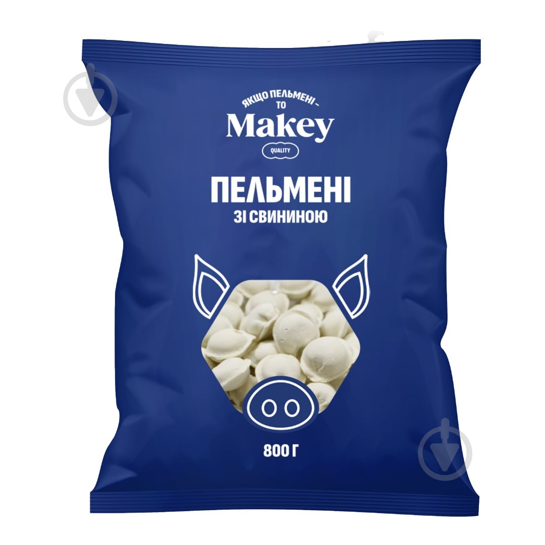 Пельмени ТМ Макей со свининой 800 г - фото 1
