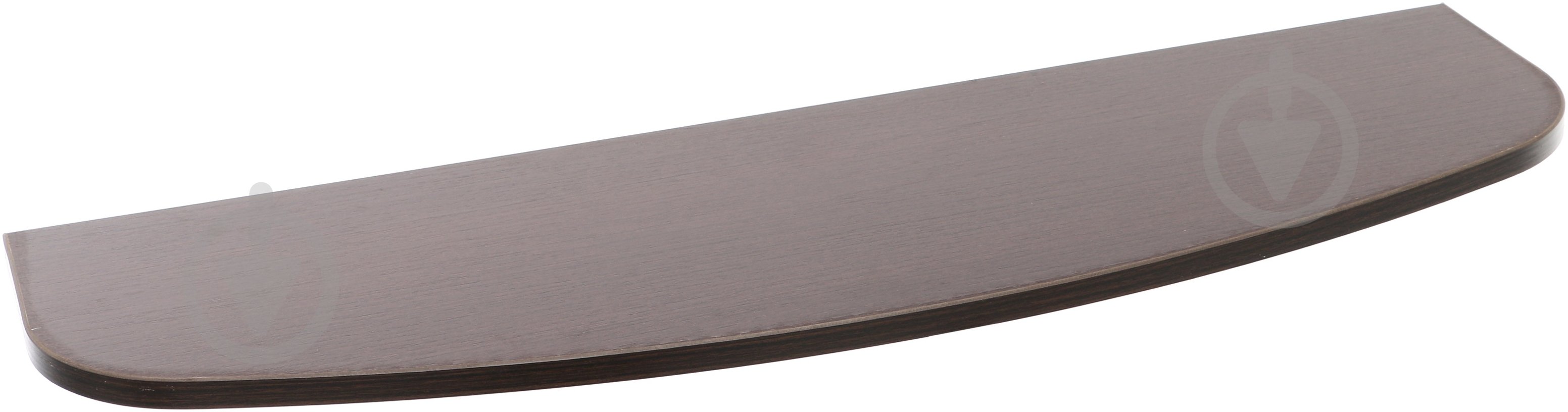 Полиця DC ДСП радіусна 800x250x16 мм венге - фото 1