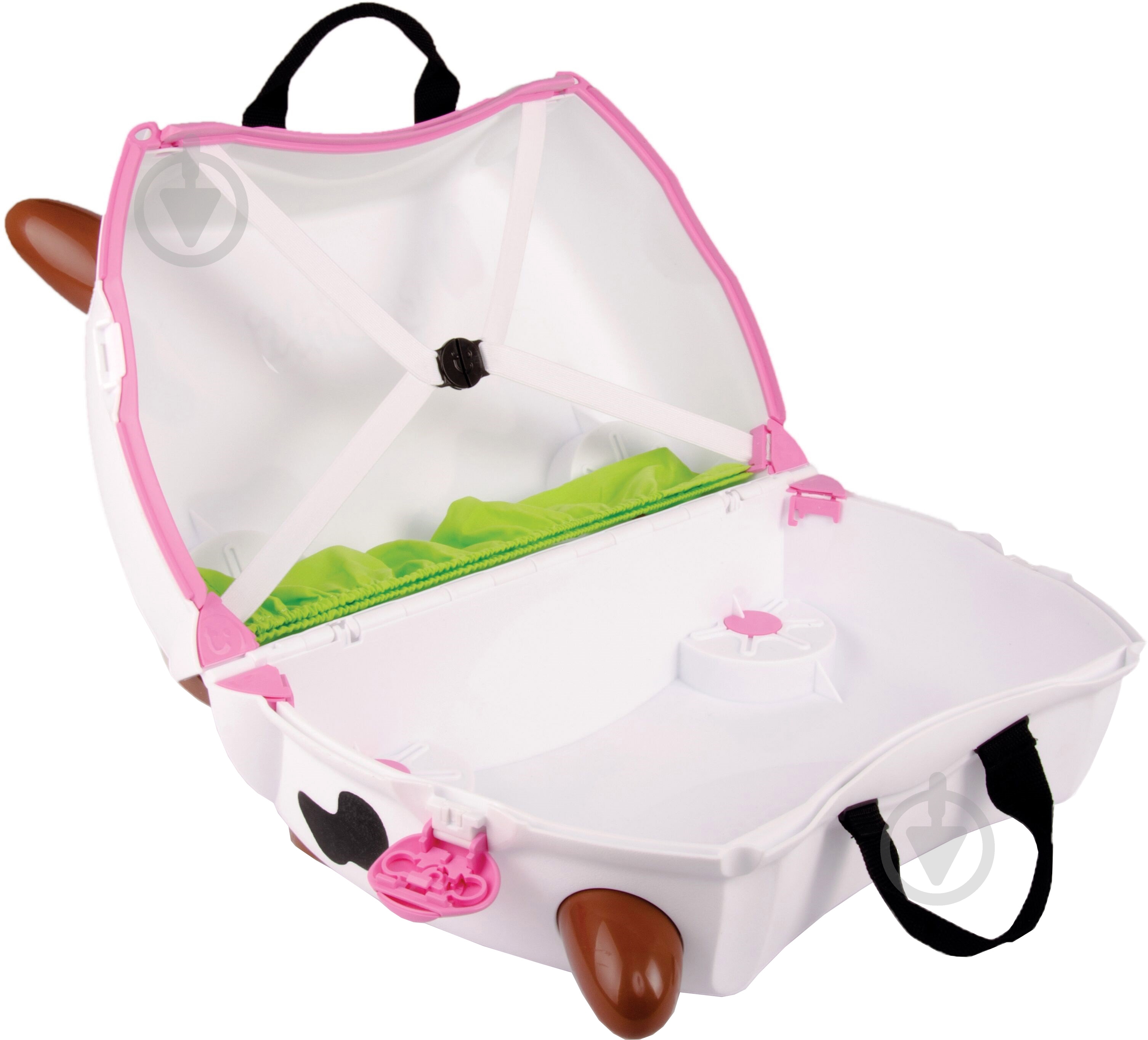 Чемоданчик Trunki черно-белый на колесах Frieda Cow TRU-C047 - фото 3