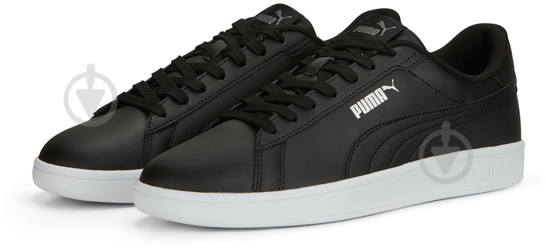 Кросівки чоловічі демісезонні Puma SMASH 3.0 L 39098702 р.40 чорні - фото 2 Кросівки чоловічі демісезонні Puma SMASH 3.0 L 39098702 р.40 чорні - фото 2