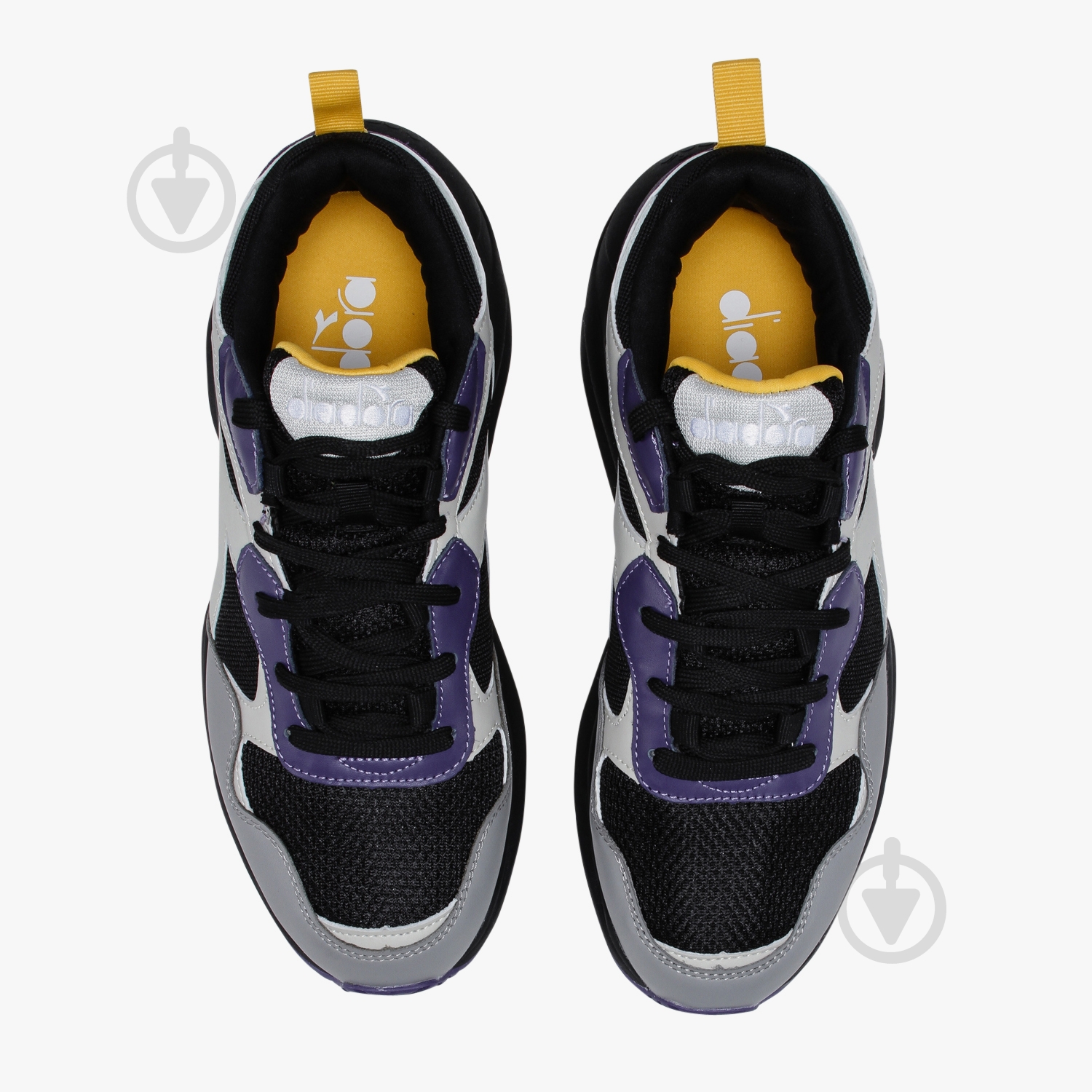 Кроссовки мужские демисезонные Diadora WHIZZRUN 501.174340C8022 р.41 черные - фото 5