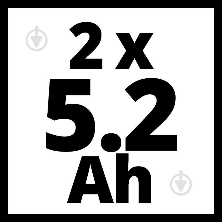 Акумулятор Einhell 18,0V 5,2Ah X-Change Twinpack 2 шт. 4511526 - фото 7 Акумулятор Einhell 18,0V 5,2Ah X-Change Twinpack 2 шт. 4511526 - фото 7