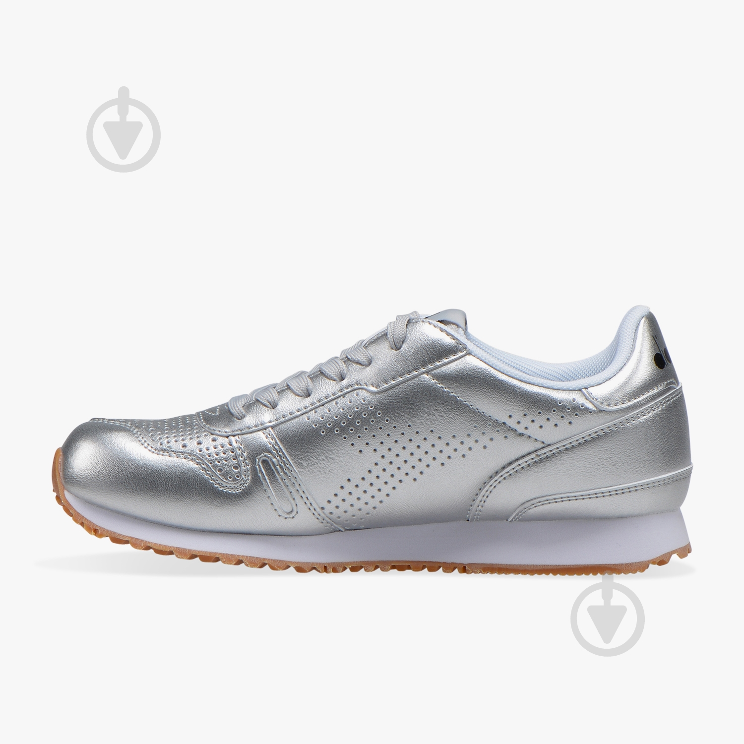 Кроссовки женские демисезонные Diadora TITANWNMETALLIC 501.17482390001 р.35,5 серебряные - фото 2