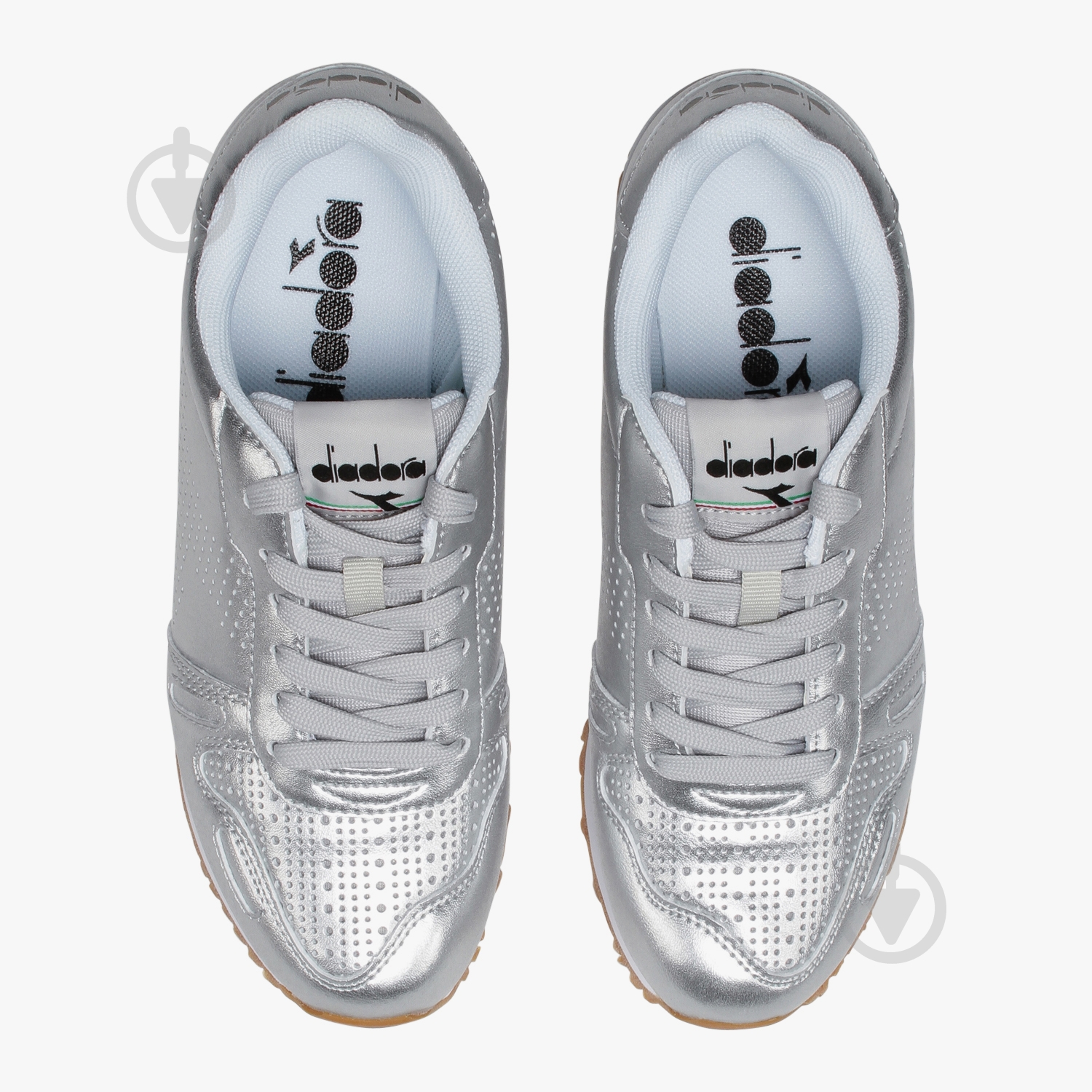 Кроссовки женские демисезонные Diadora TITANWNMETALLIC 501.17482390001 р.35,5 серебряные - фото 5