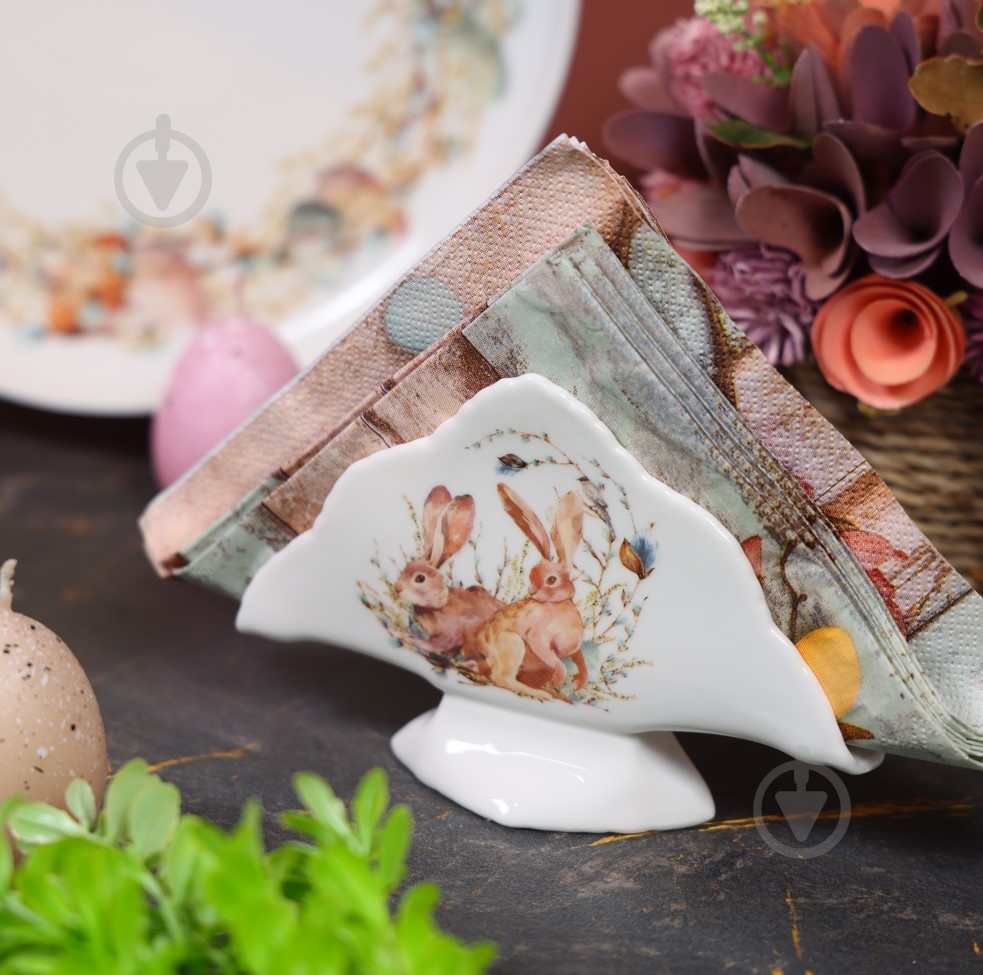 Салфетница Lefard Easter time 15 см 985-231 - фото 4 Салфетница Lefard Easter time 15 см 985-231 - фото 4