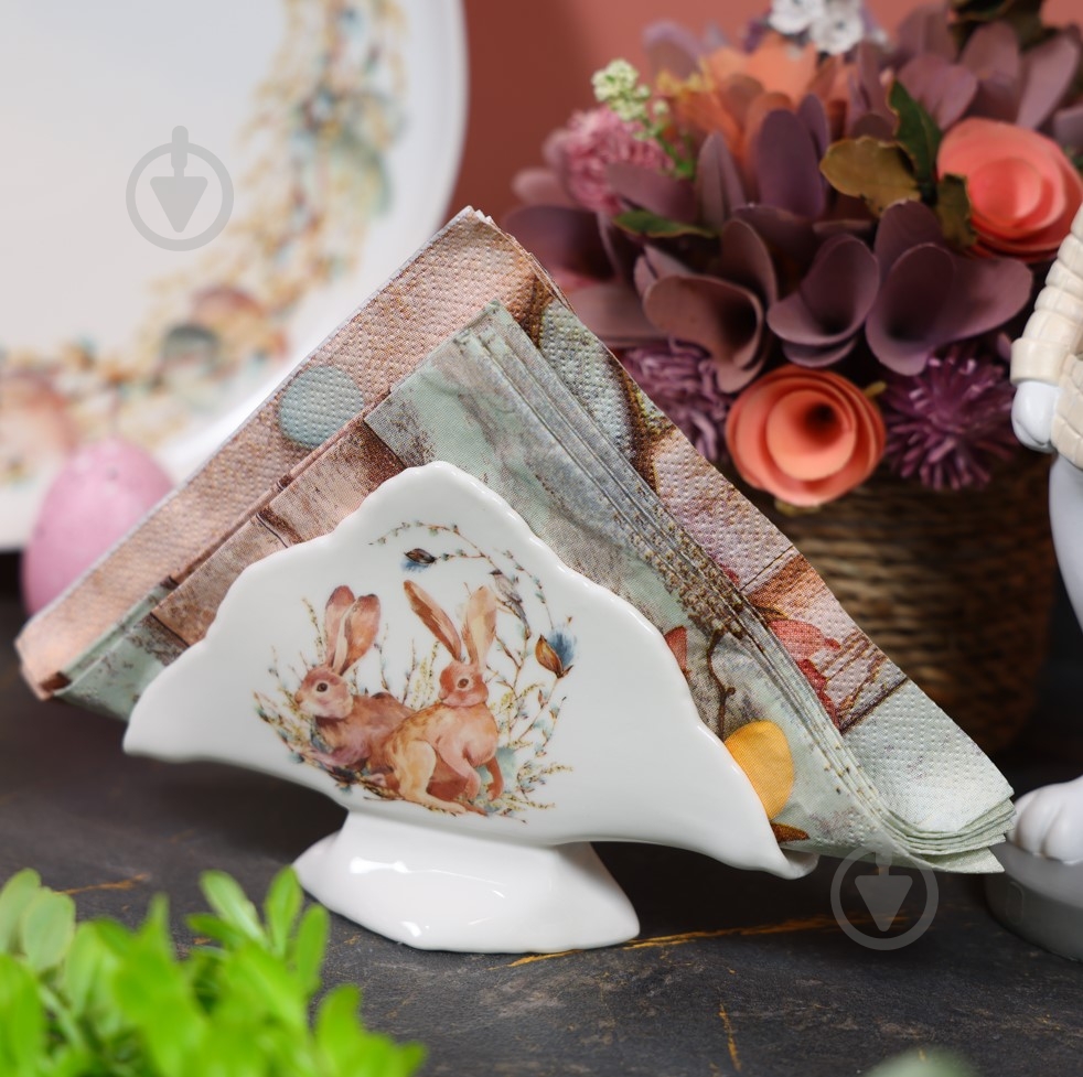 Салфетница Lefard Easter time 15 см 985-231 - фото 2 Салфетница Lefard Easter time 15 см 985-231 - фото 2