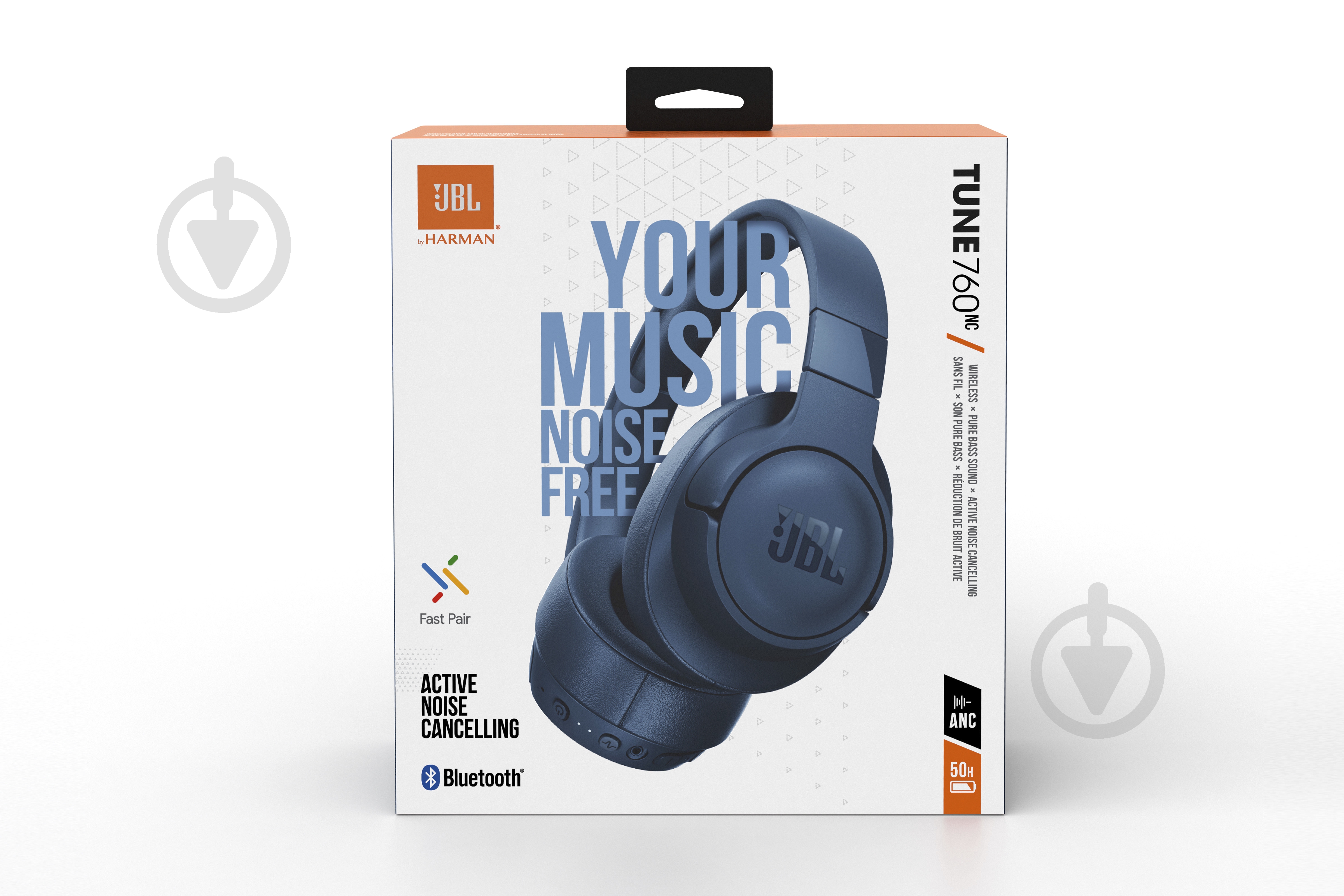 Наушники JBL T760NC blue (JBLT760NCBLU) - фото 9