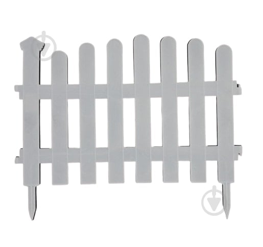Ограждение для газона Мадера белая - фото 1 Ограждение для газона Мадера белая - фото 1