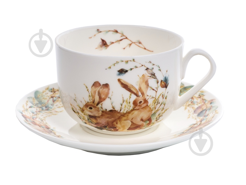 Чашка с блюдцем Lefard Easter time 280 мл 985-220 - фото 1
