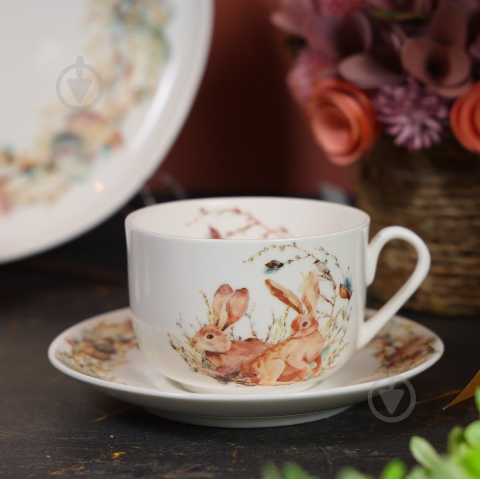 Чашка з блюдцем Lefard Easter time 280 мл 985-220 - фото 2 Чашка з блюдцем Lefard Easter time 280 мл 985-220 - фото 2