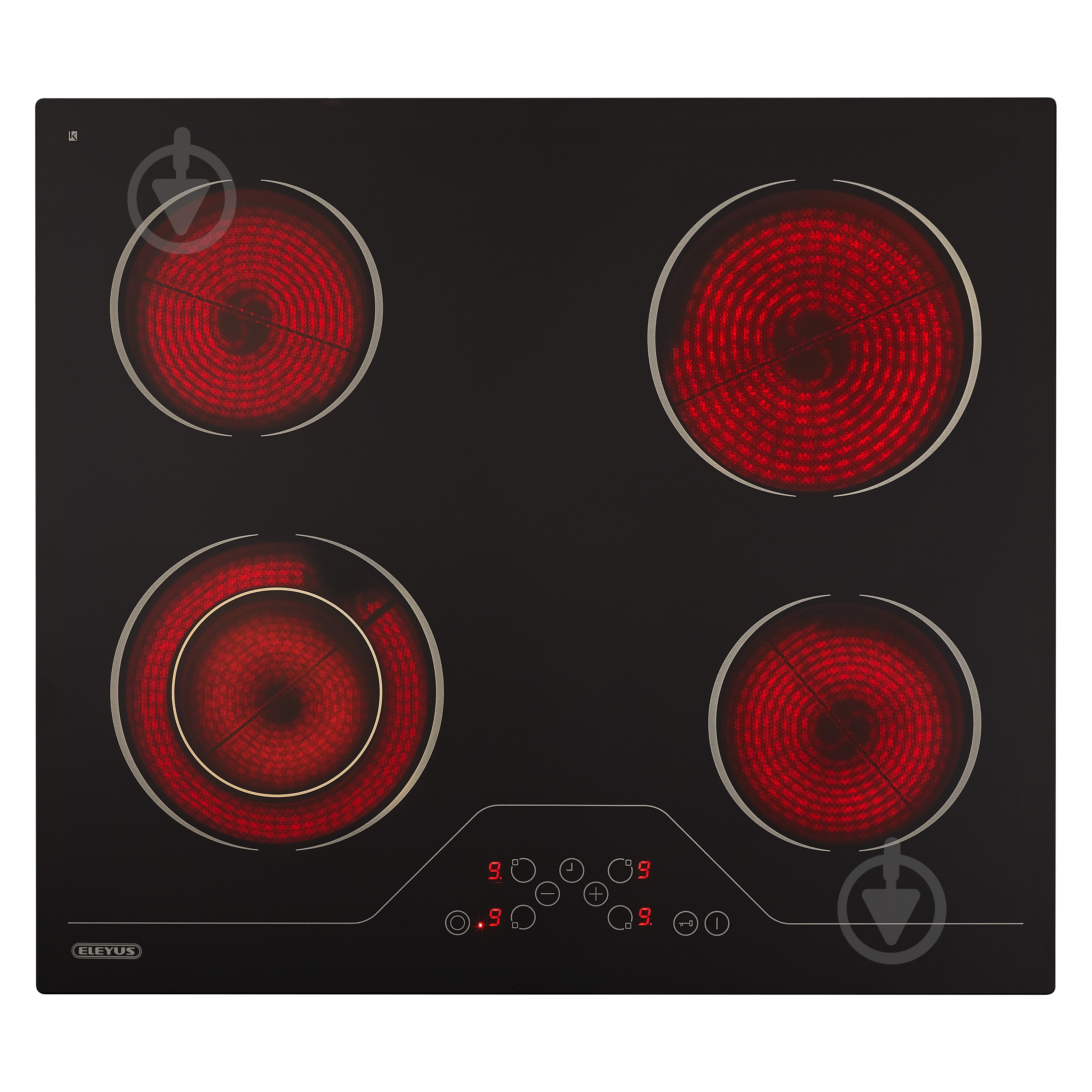 Варочная поверхность электрическая Eleyus ELZA 60 BL V - фото 1