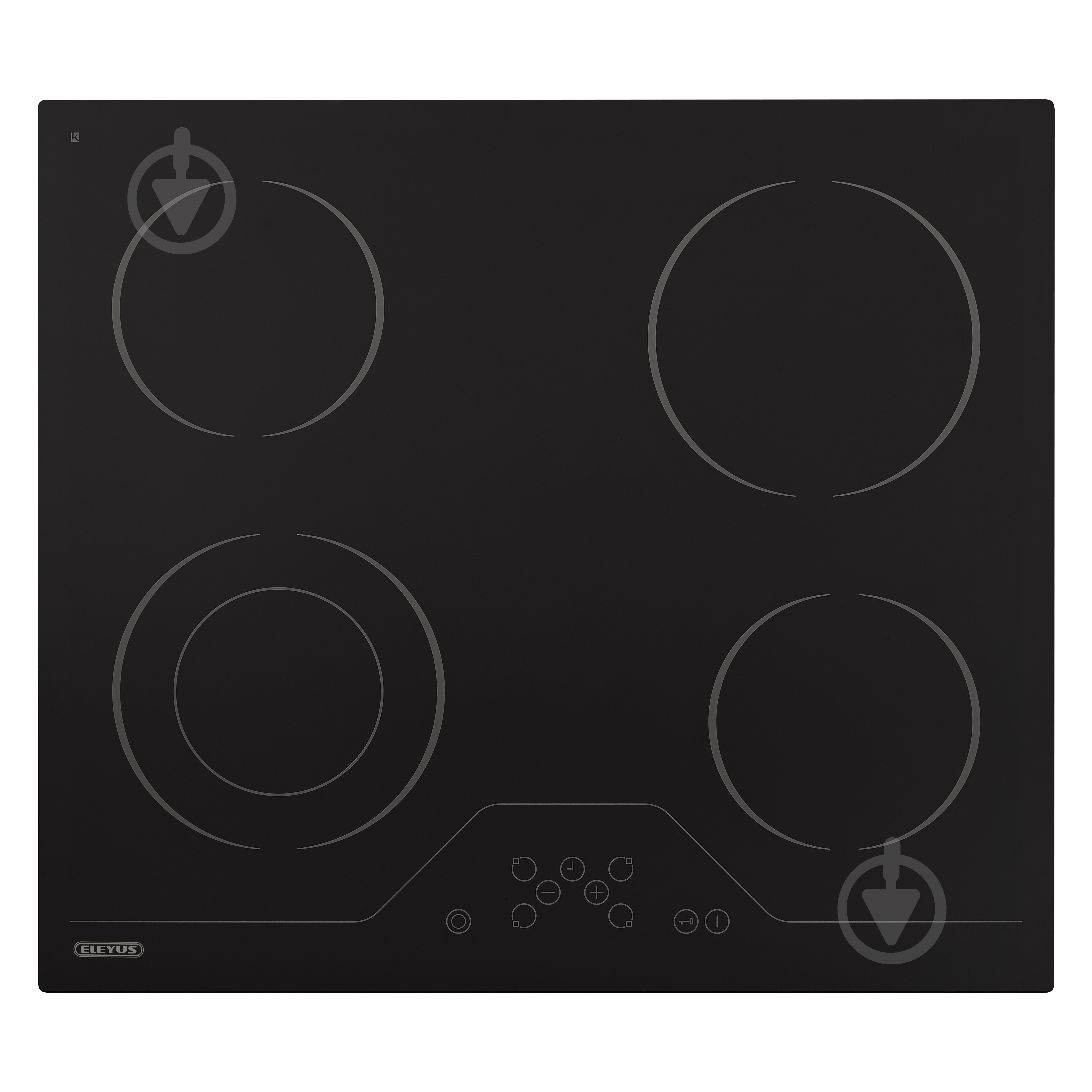 Варочная поверхность электрическая Eleyus ELZA 60 BL V - фото 2