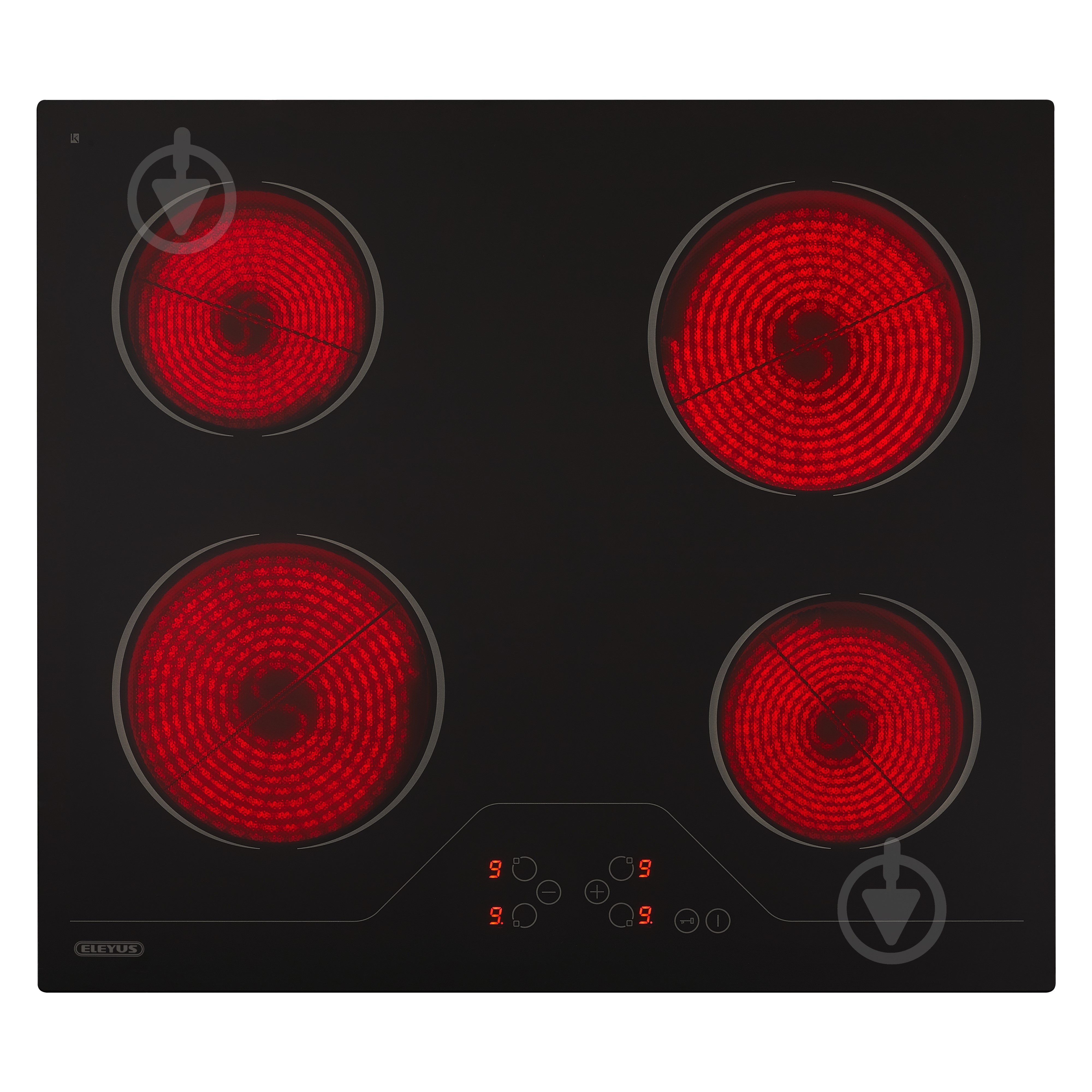 Варочная поверхность электрическая Eleyus VIVA 60 BL V - фото 1 Варочная поверхность электрическая Eleyus VIVA 60 BL V - фото 1