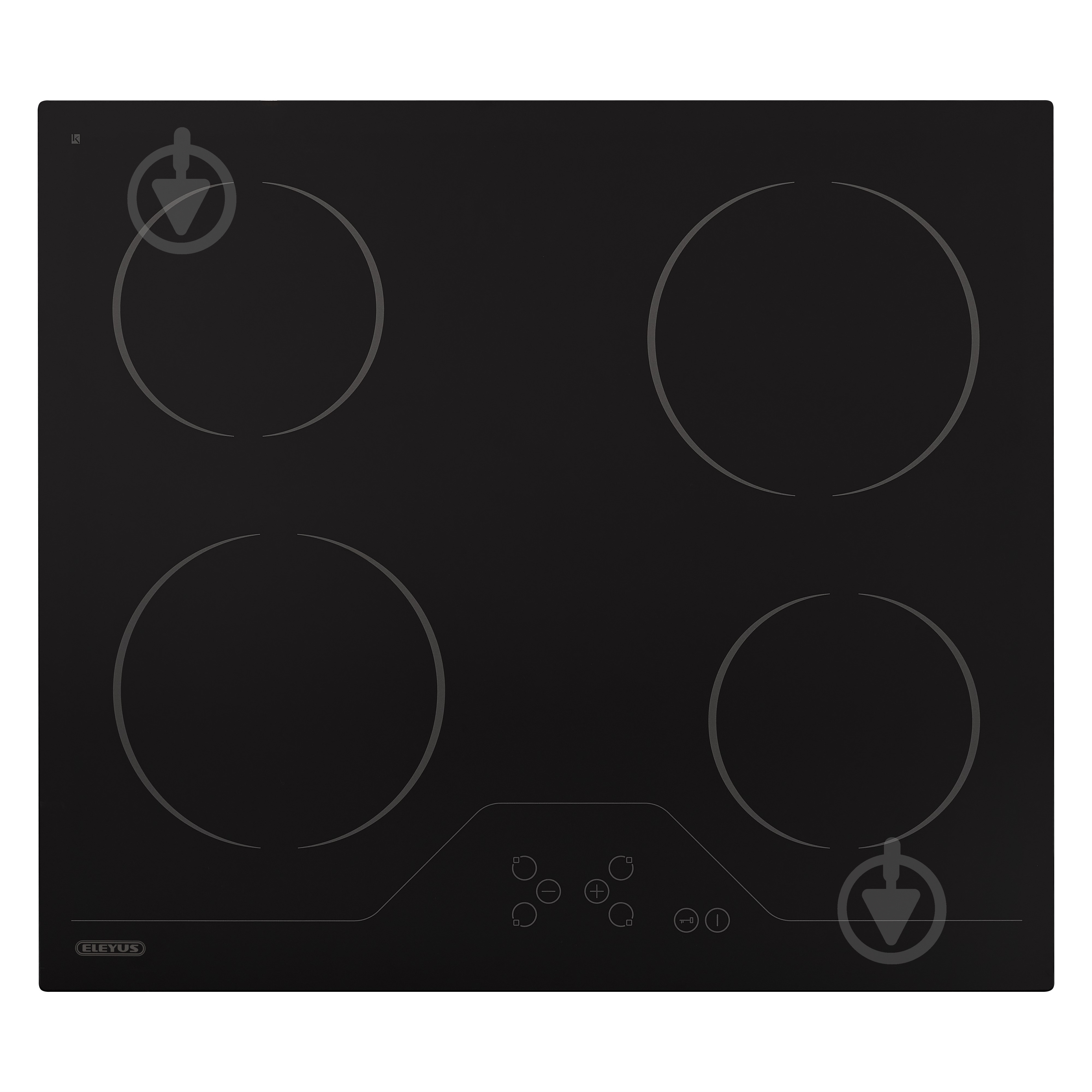 Варочная поверхность электрическая Eleyus VIVA 60 BL V - фото 2 Варочная поверхность электрическая Eleyus VIVA 60 BL V - фото 2