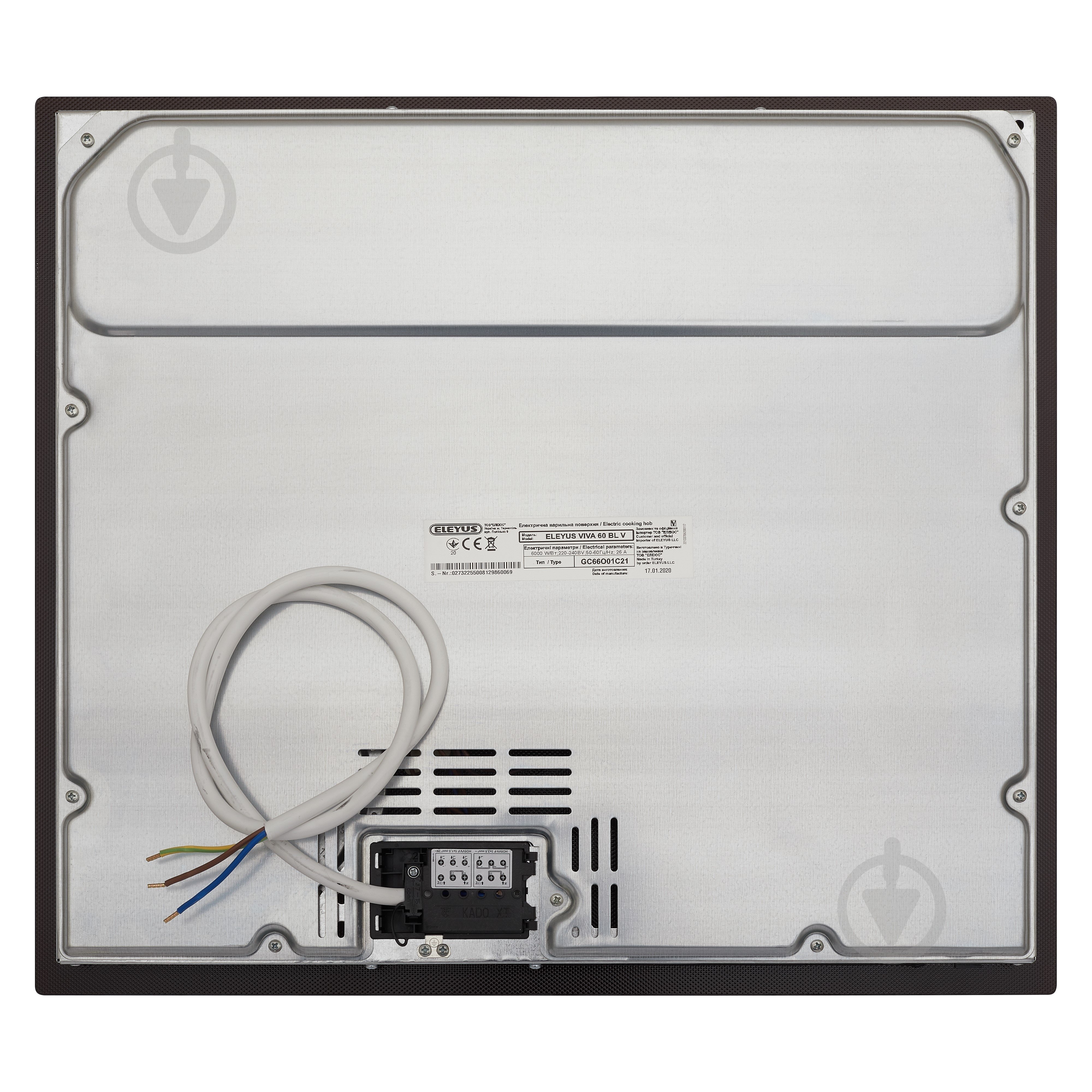 Варочная поверхность электрическая Eleyus VIVA 60 BL V - фото 8 Варочная поверхность электрическая Eleyus VIVA 60 BL V - фото 8