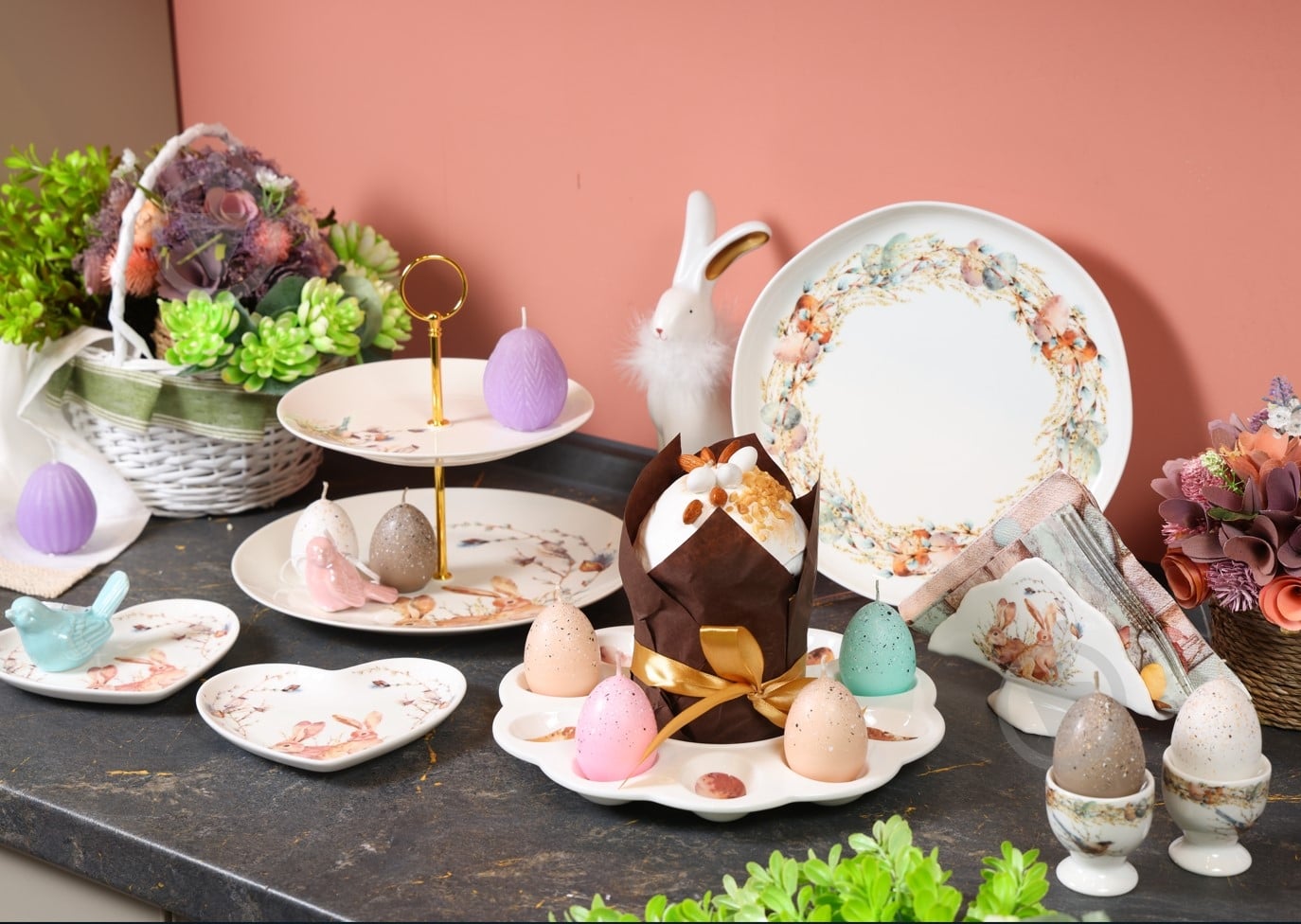 Тарілка обідня Lefard Easter time 25 см 985-221 - фото 4 Тарілка обідня Lefard Easter time 25 см 985-221 - фото 4