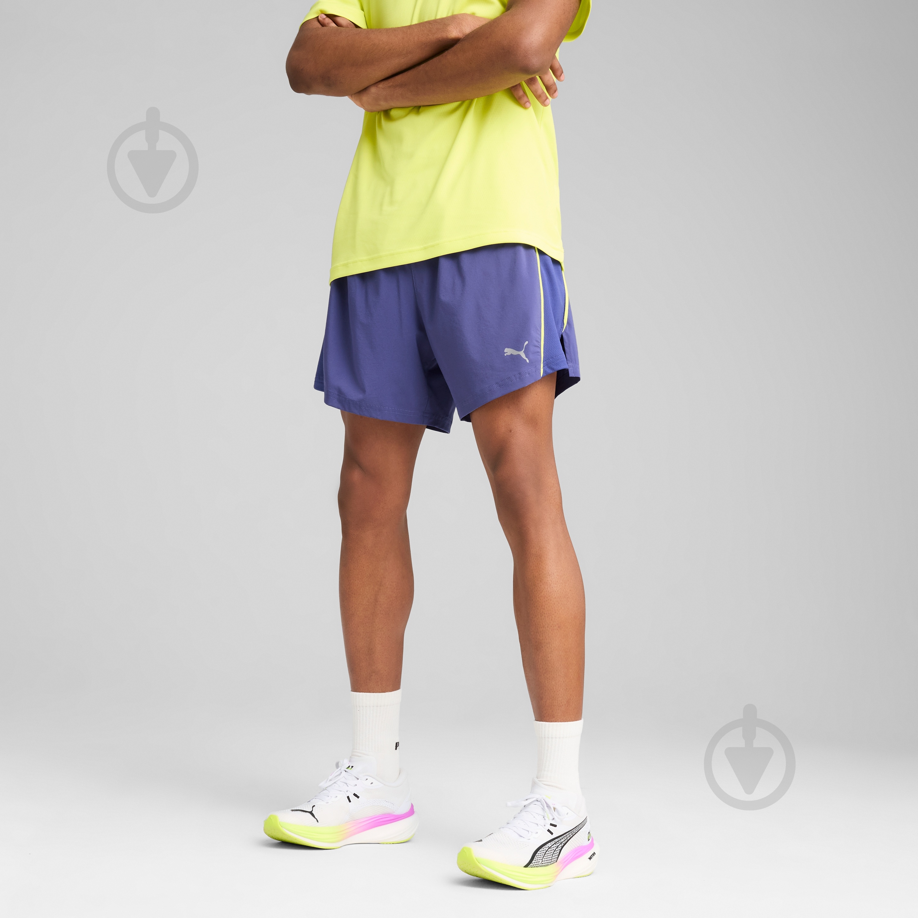 Шорти Puma M RUN VELOCITY 5" SHORT 52661046 р. XL фіолетовий - фото 3 Шорти Puma M RUN VELOCITY 5" SHORT 52661046 р. XL фіолетовий - фото 3