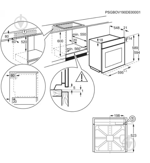 Духовой шкаф AEG OA5AB21SM - фото 9 Духовой шкаф AEG OA5AB21SM - фото 9