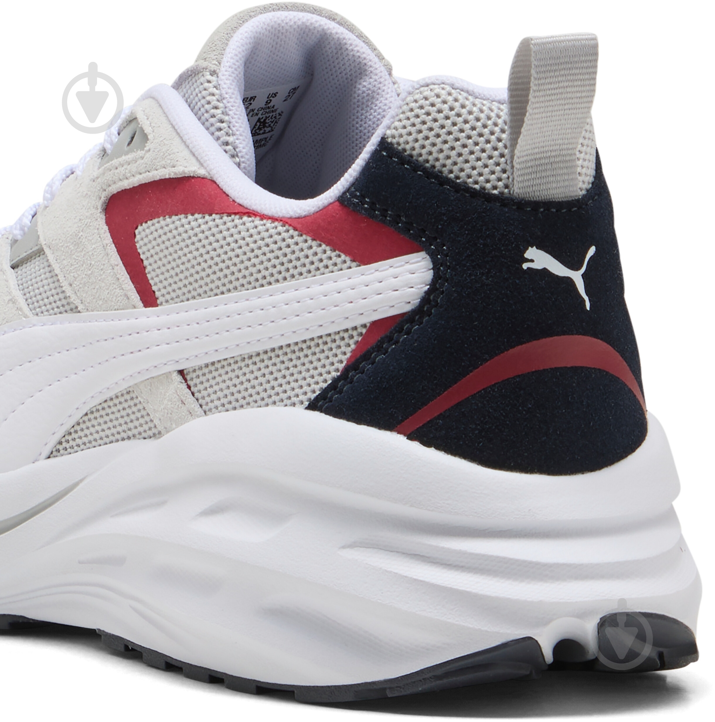 Кроссовки мужские Puma HYPNOTIC LS 39529530 р.40,5 белые с серым - фото 5 Кроссовки мужские Puma HYPNOTIC LS 39529530 р.40,5 белые с серым - фото 5