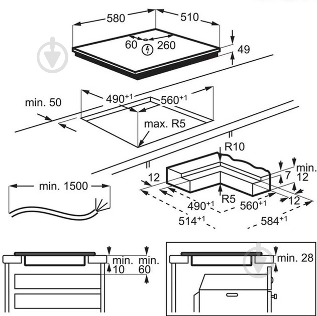 Варильна поверхня індукційна AEG TI64IB10IZ - фото 10