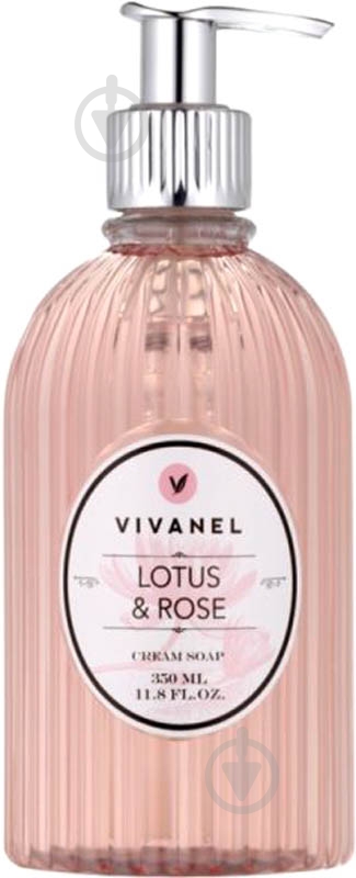 Крем-мыло Vivian Gray Vivanel Lotus & Rose 350 мл 1 шт./уп. - фото 1