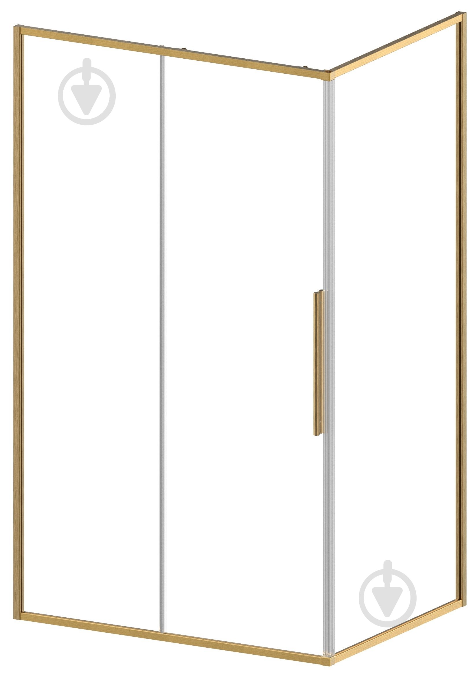Душевая кабина Ravak FSDPS-120/90 Розовое золото TRANSPARENT - фото 1